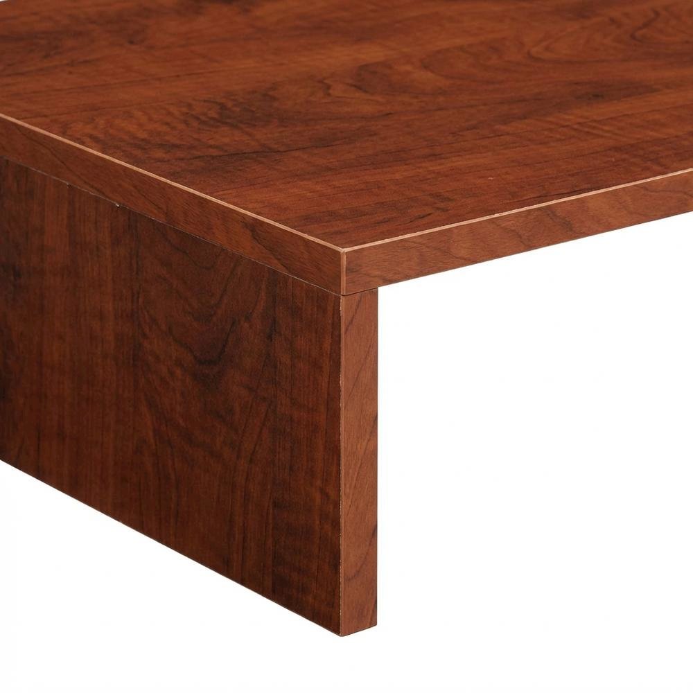 Cherry TV/Monitor Riser for Small Screens up to 26 Inches with Melamine Veneer. Picture 6