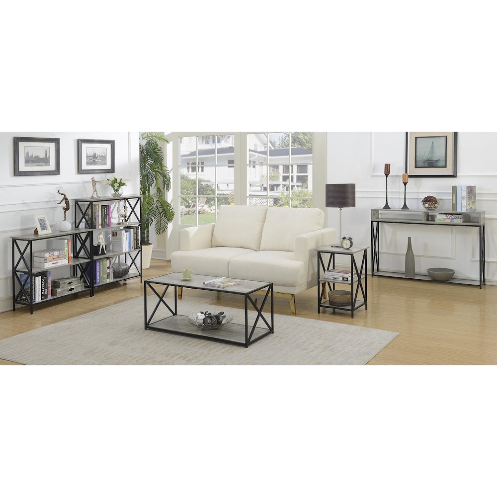 Tucson Deluxe 2 Tier Console Table. Picture 5