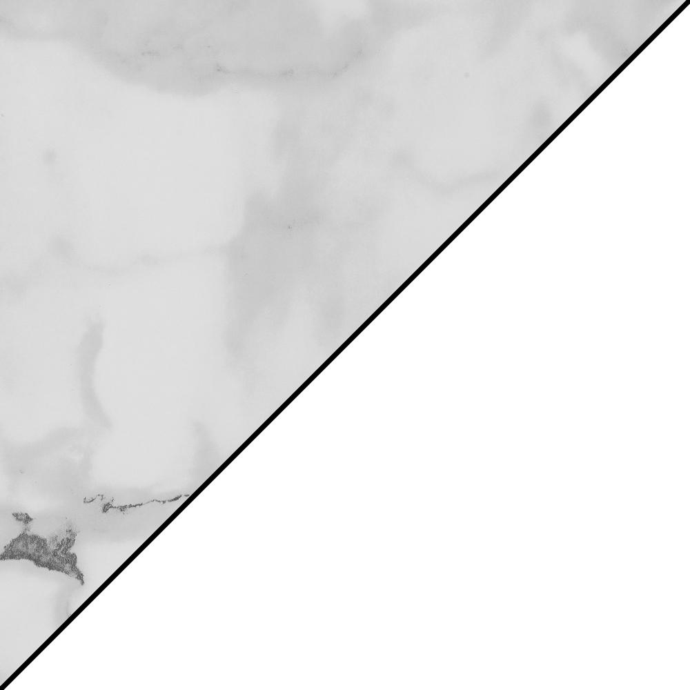 Oxford Flip Top End Table with Charging Station and Shelf, Marble. Picture 13