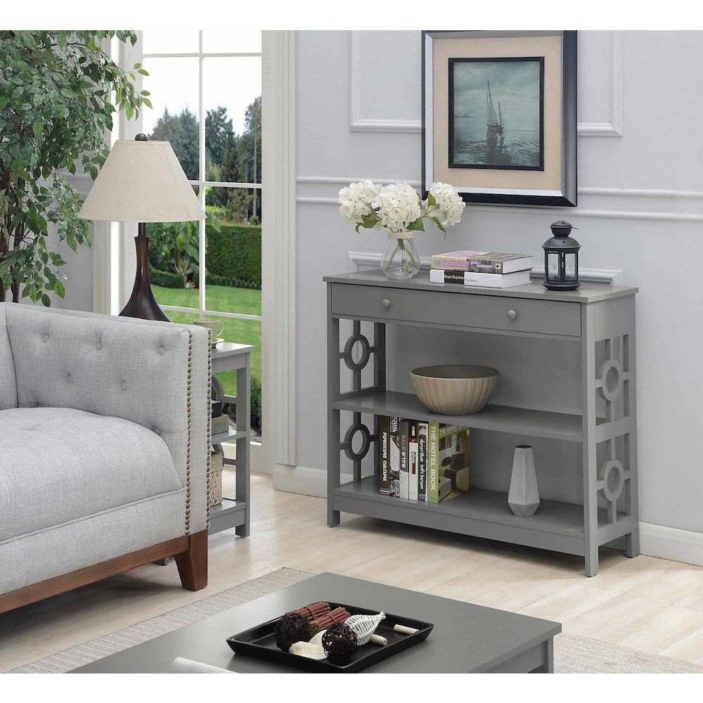 Ring 1 Drawer Console Table. Picture 2