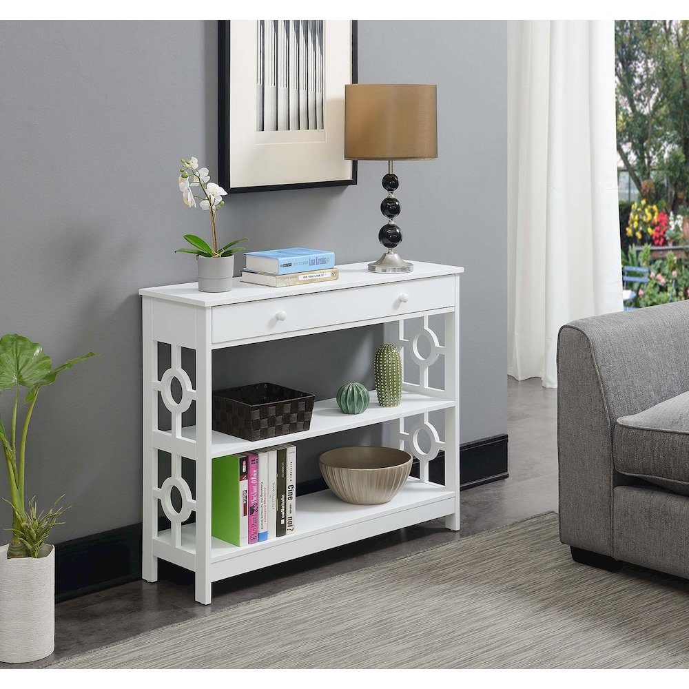 Ring 1 Drawer Console Table. Picture 2