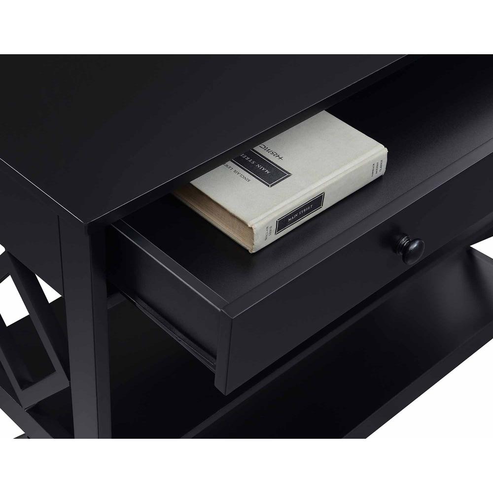 Diamond 1 Drawer Console Table. Picture 6