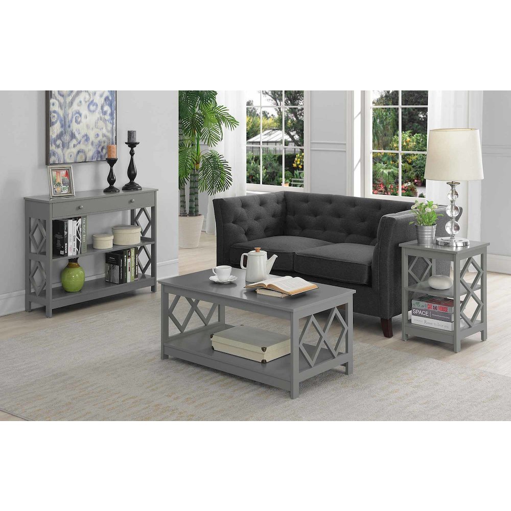 Diamond 1 Drawer Console Table. Picture 6