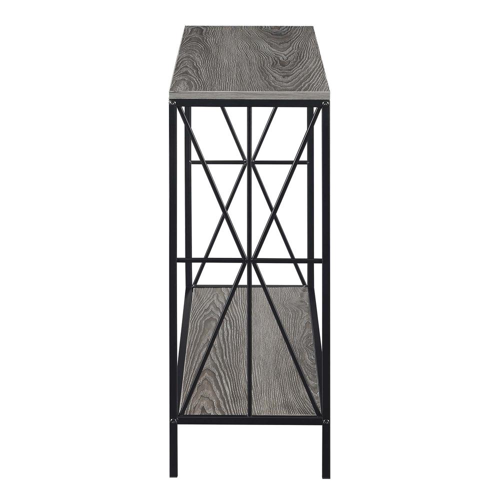 Tucson Starburst Console Table with Shelf. Picture 3