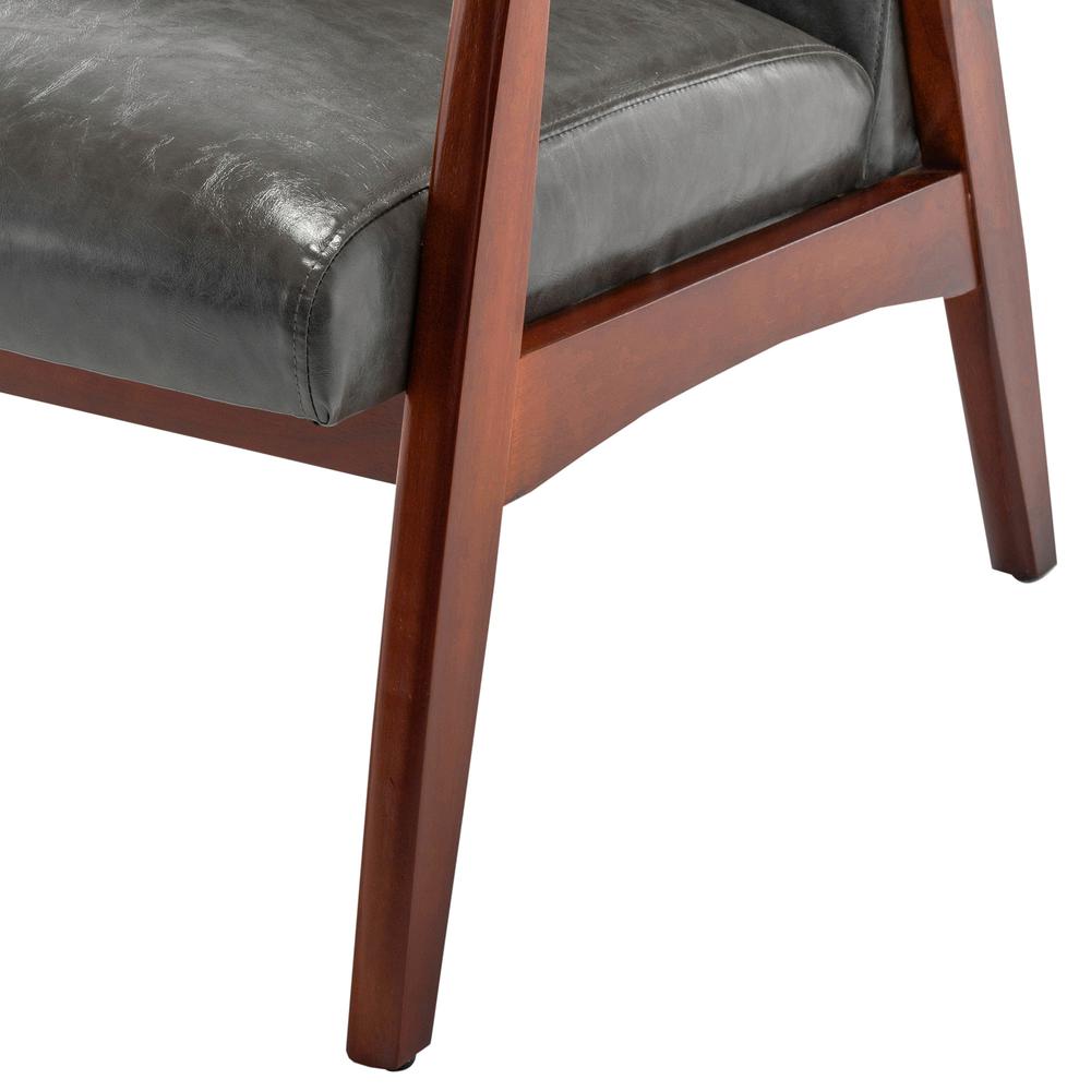 Take a Seat Natalie Accent Chair. Dark Gray. Picture 7