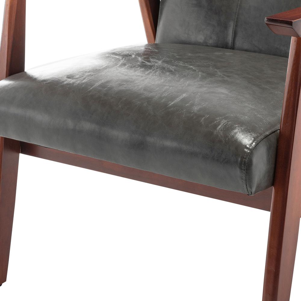 Take a Seat Natalie Accent Chair. Dark Gray. Picture 6