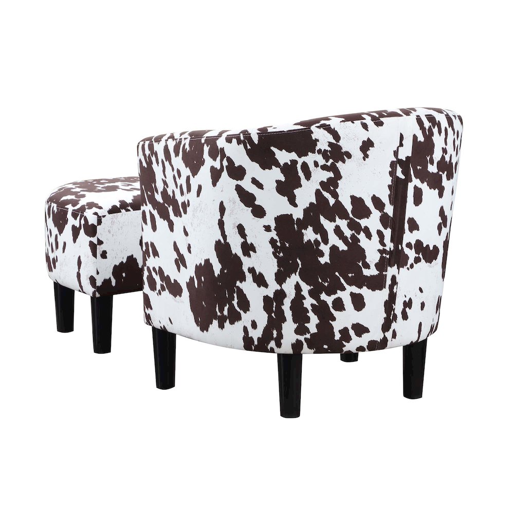 Take a Seat Churchill Accent Chair with Ottoman. Picture 7