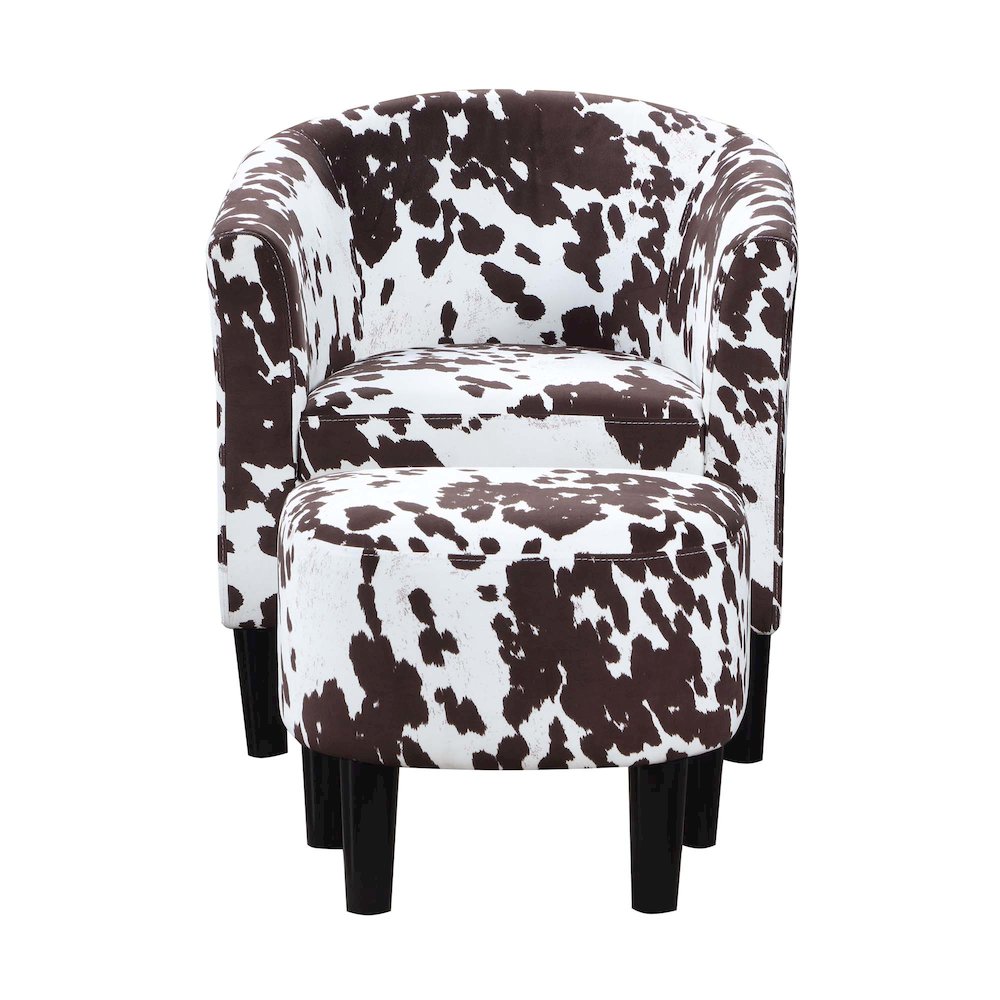 Take a Seat Churchill Accent Chair with Ottoman. Picture 5