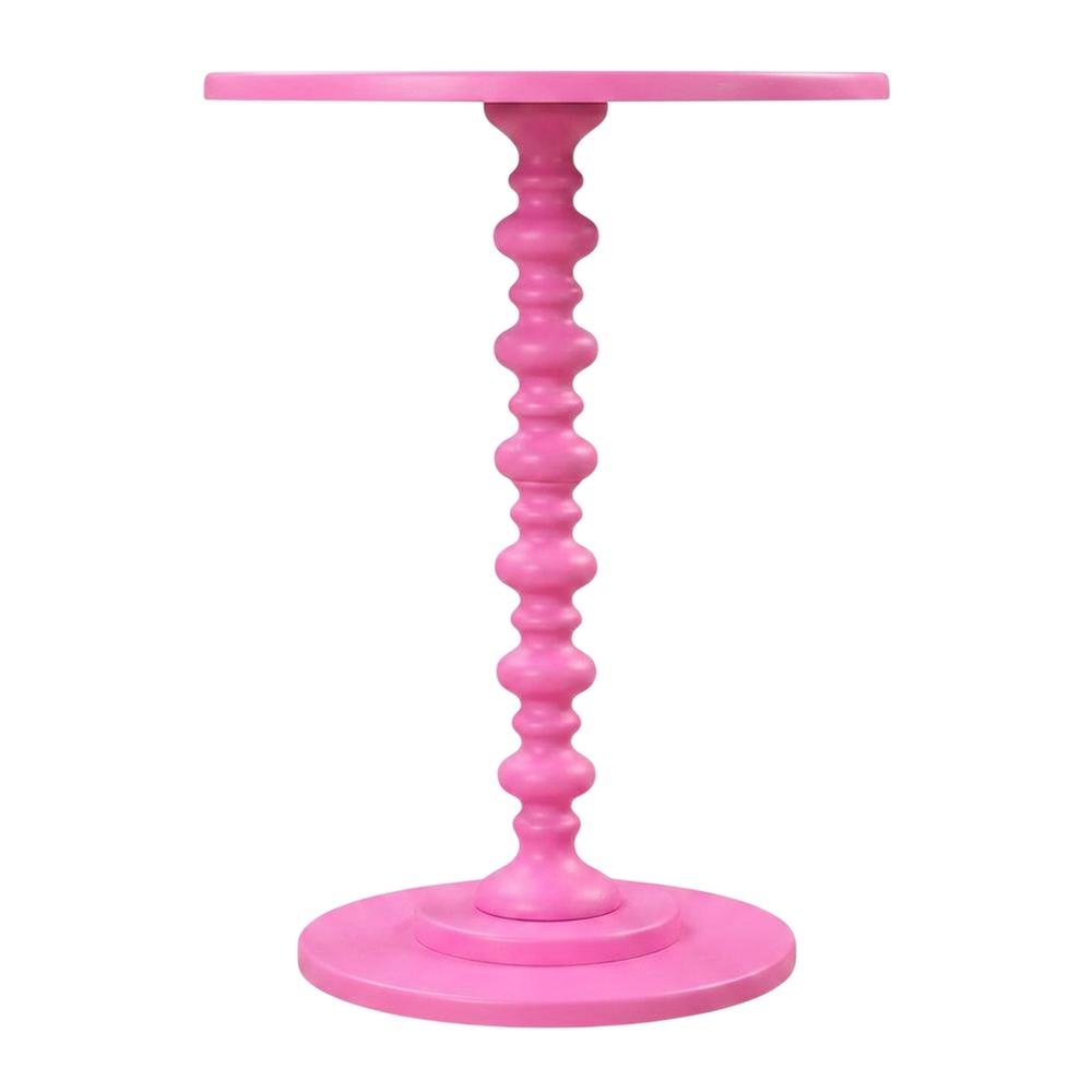 Round Spindle Coffee Table with Classic Style and Sturdy Construction. Picture 4