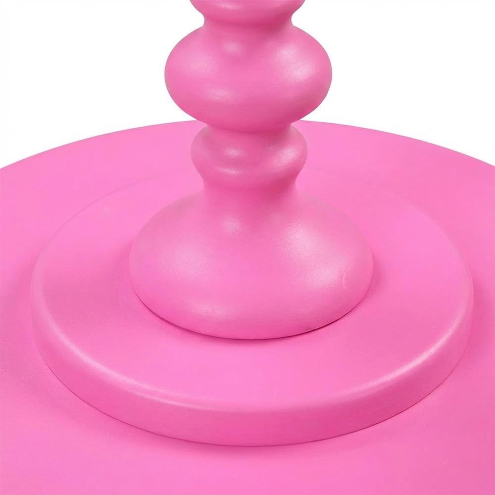 Round Spindle Coffee Table with Classic Style and Sturdy Construction. Picture 6