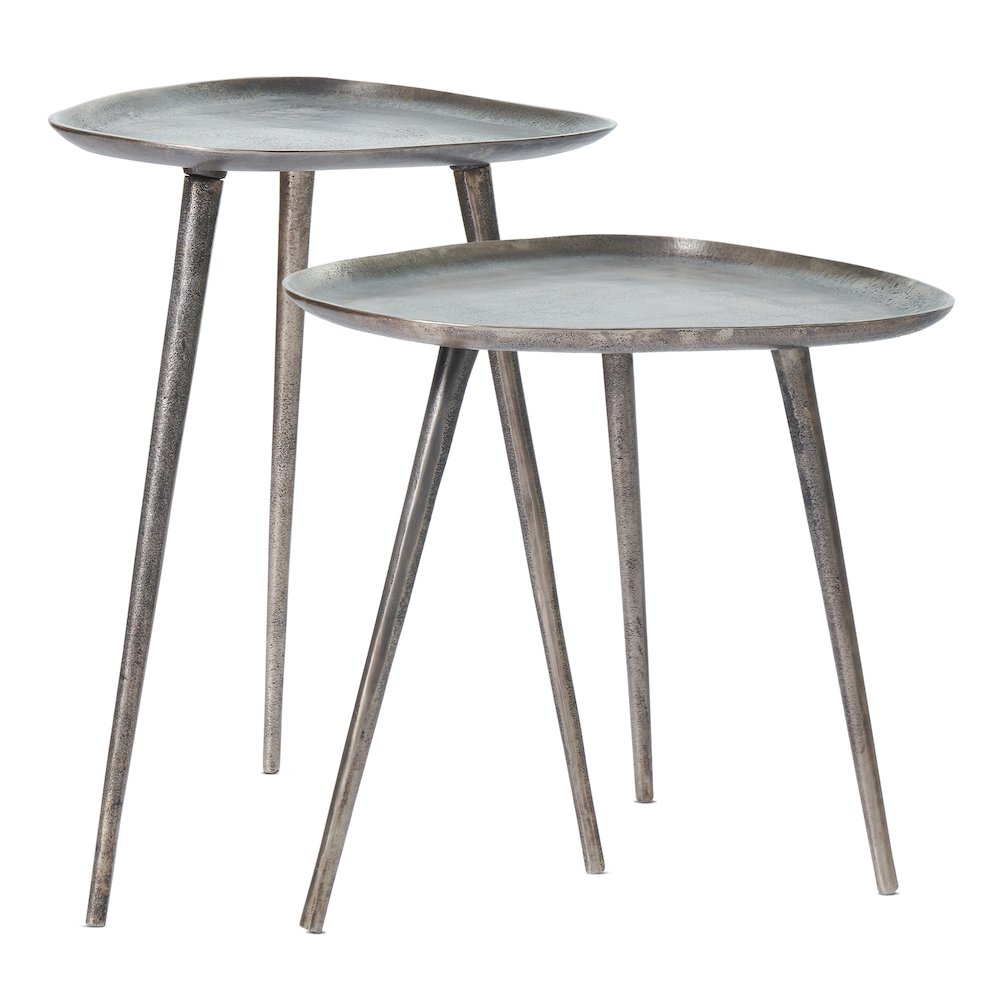 Bali Metal Nesting End Tables. Picture 1