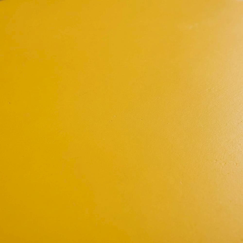 Yellow End Table with Shelves for Coastal-Style Home Decor. Picture 5