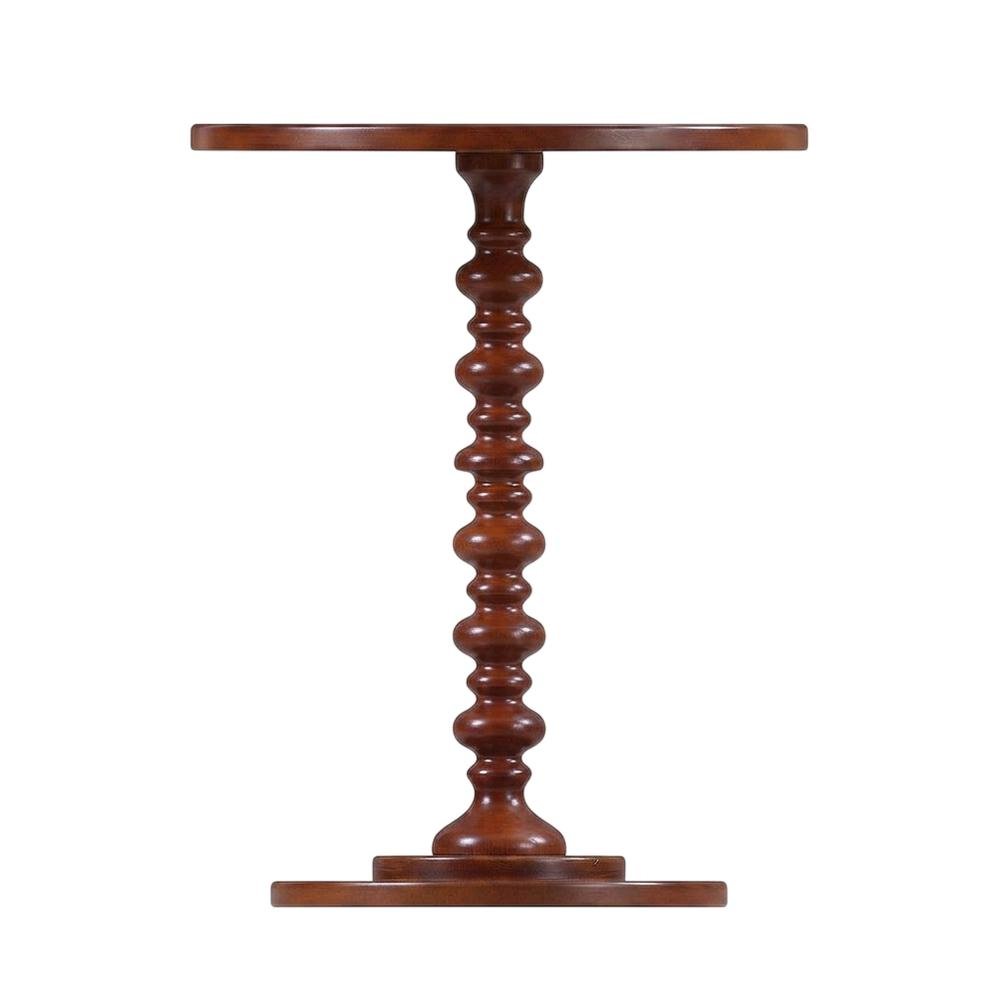 Classic Spindle Coffee Table in Distressed Finish with Durable Construction. Picture 4