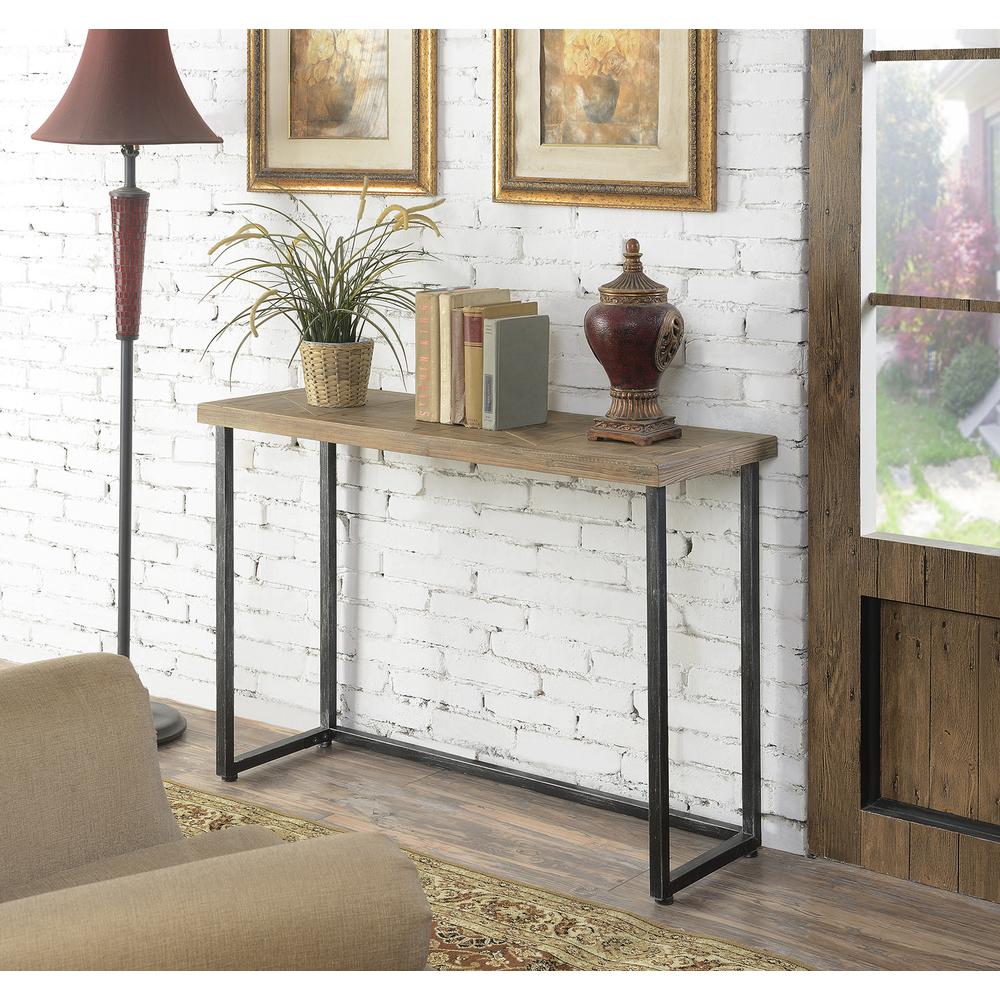 Laredo Parquet Console Table. Picture 1