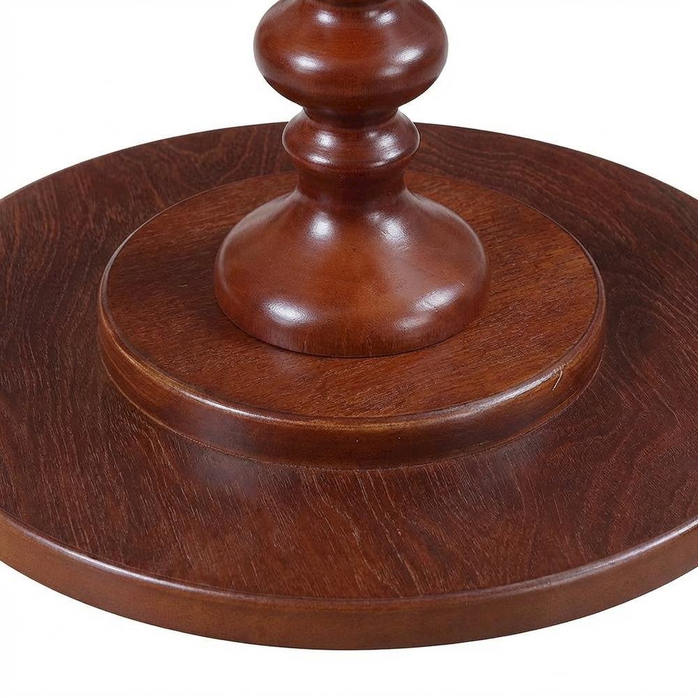 Classic Spindle Coffee Table in Distressed Finish with Durable Construction. Picture 6