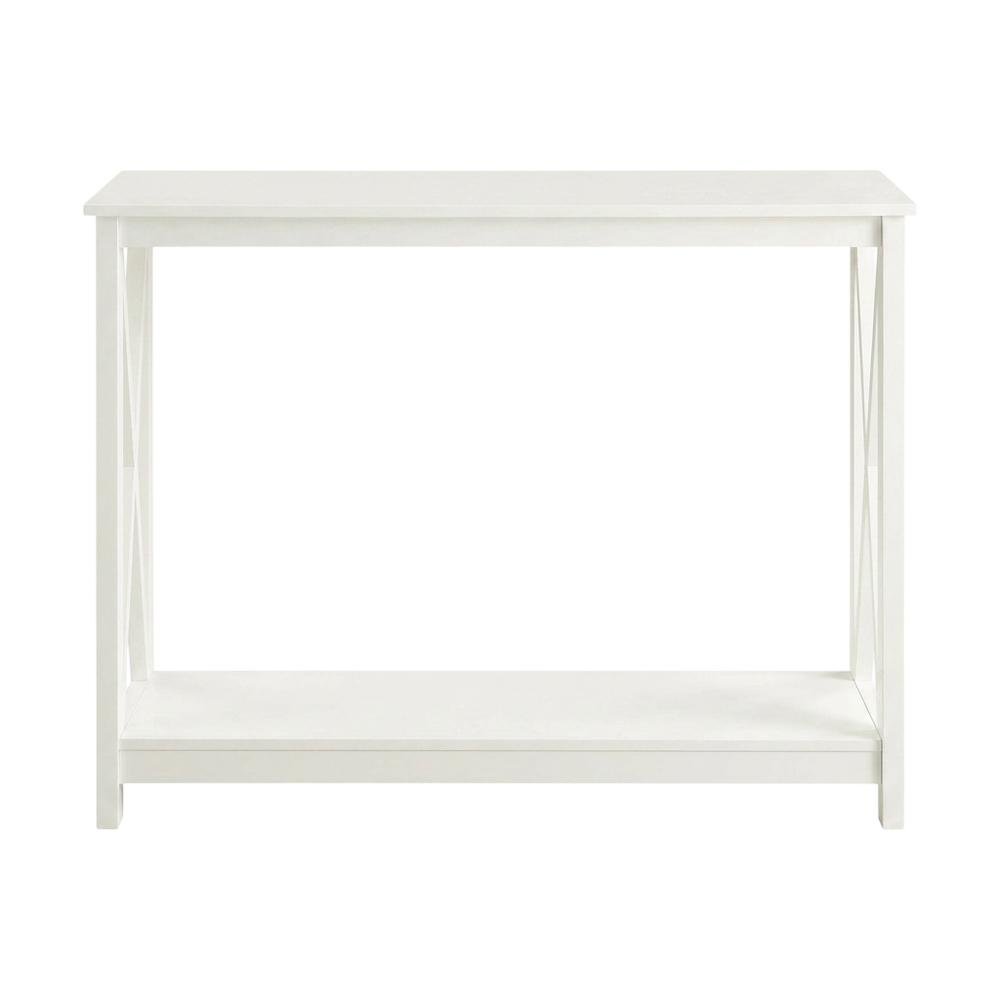Wooden Console Table with Shelving for Modern Living Room or Entryway. Picture 4
