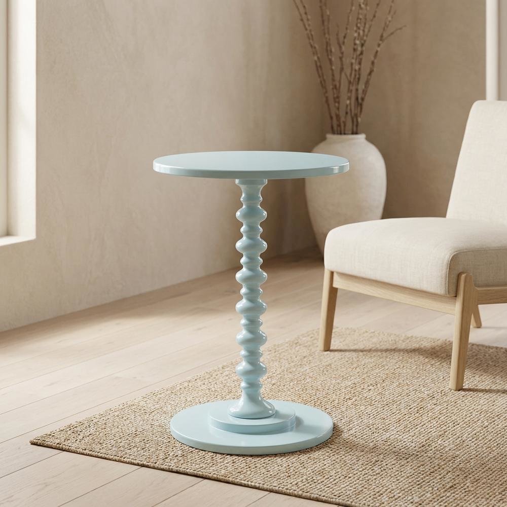 Classic Spindle Coffee Table with Sturdy Construction and Elegant Design. Picture 3