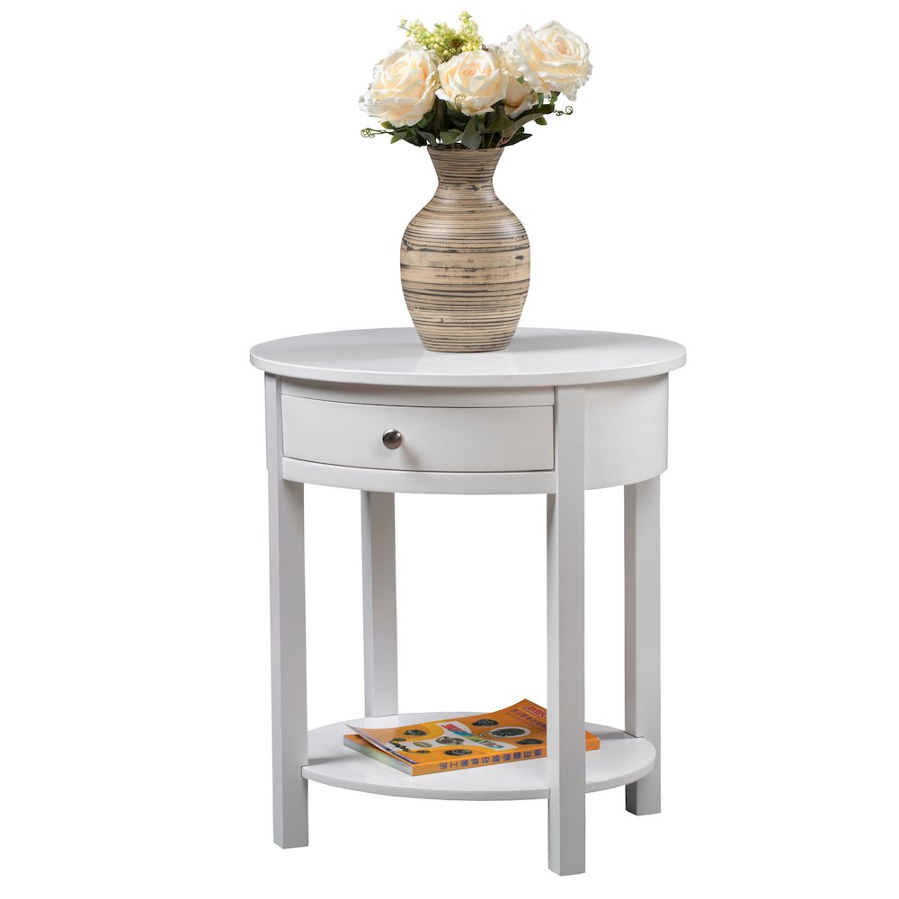 Classic Accents Cypress 1 Drawer End Table with Shelf. Picture 2