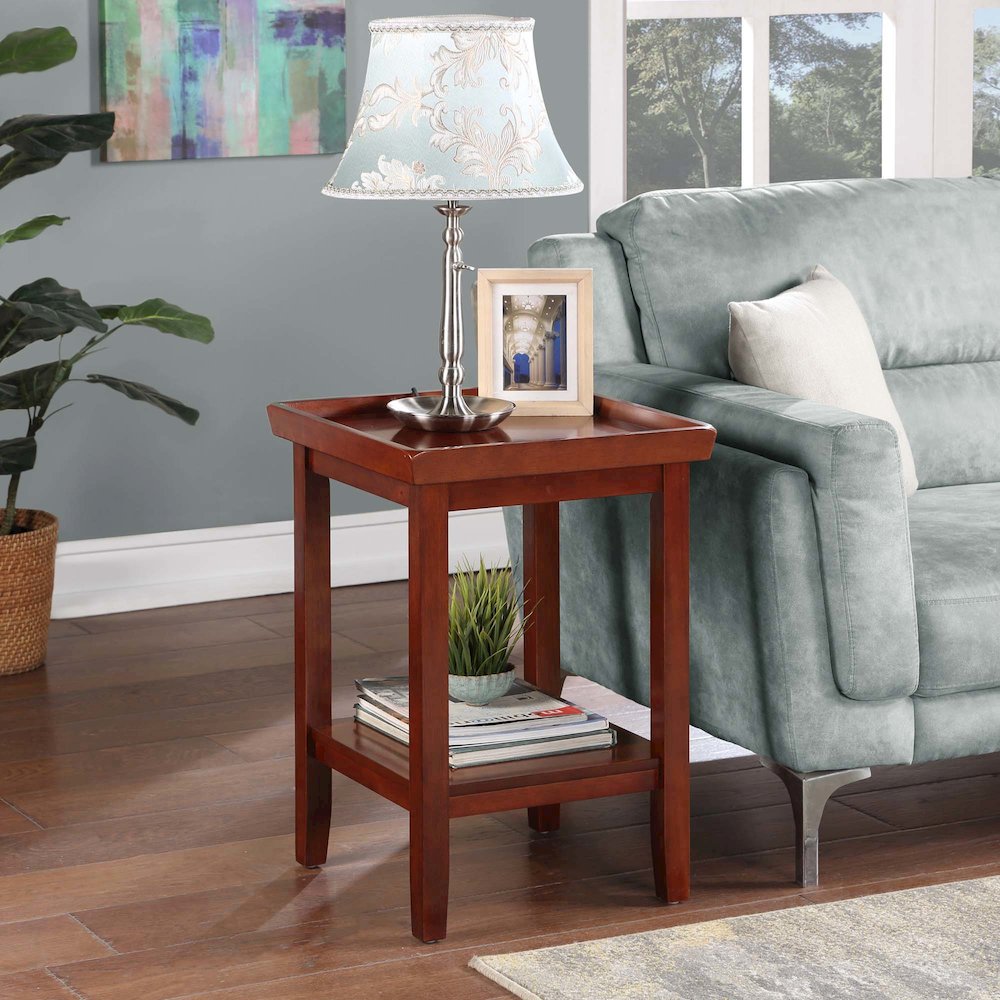 Ledgewood End Table with Shelf. Picture 3