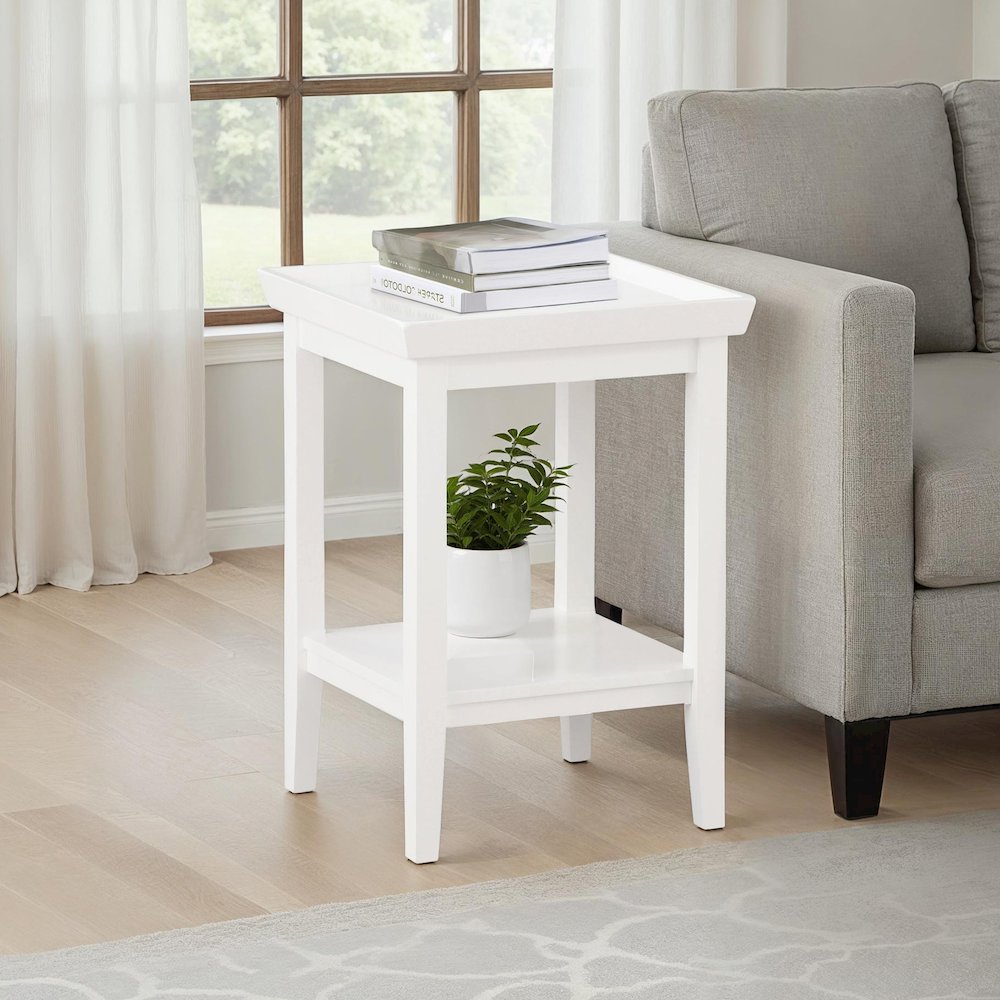 Ledgewood End Table with Shelf. Picture 2