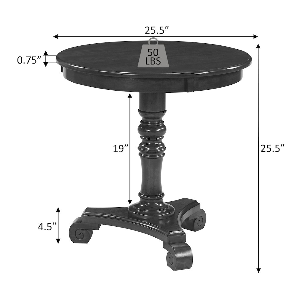 Classic Accents Talbot End Table. Picture 5