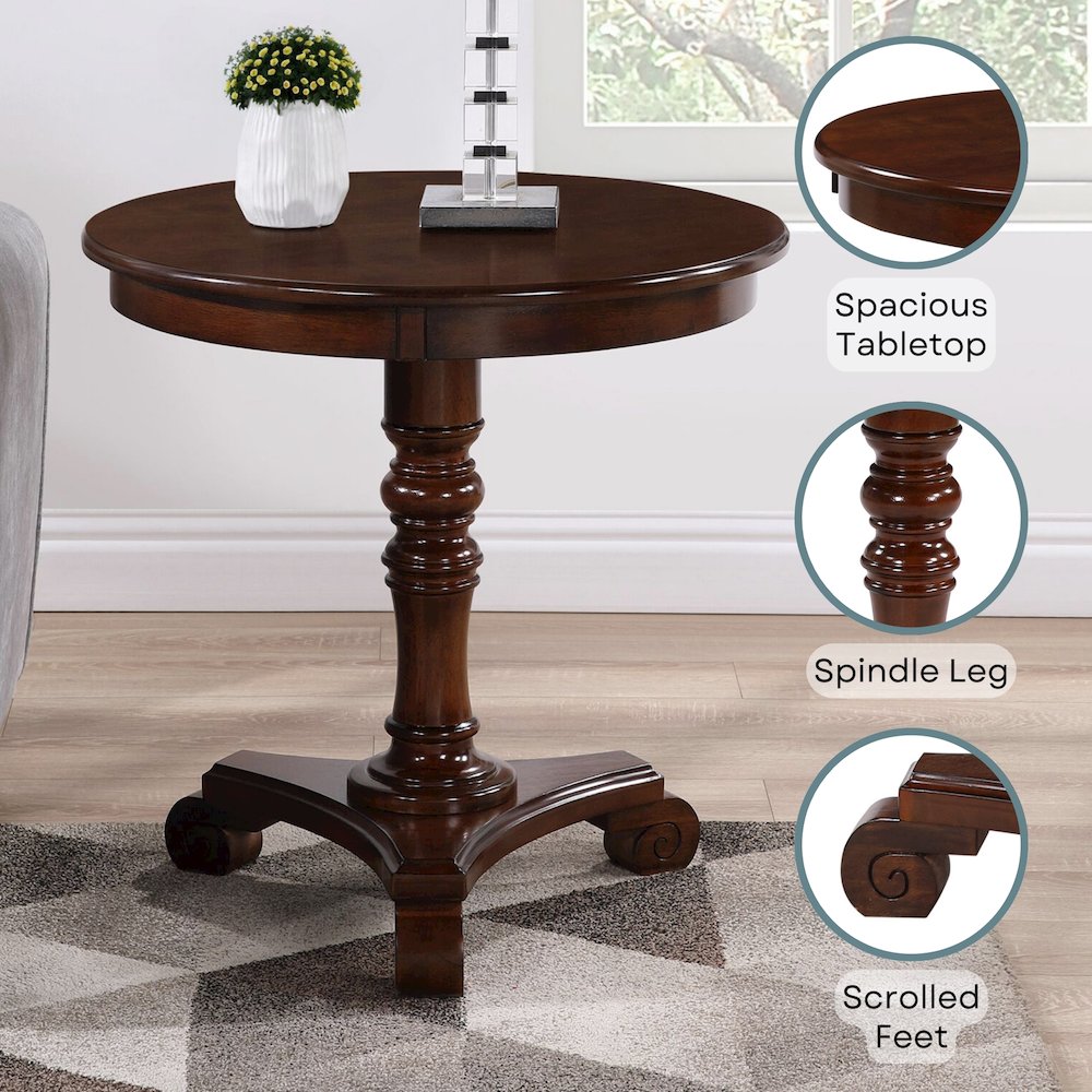 Classic Accents Talbot End Table. Picture 4