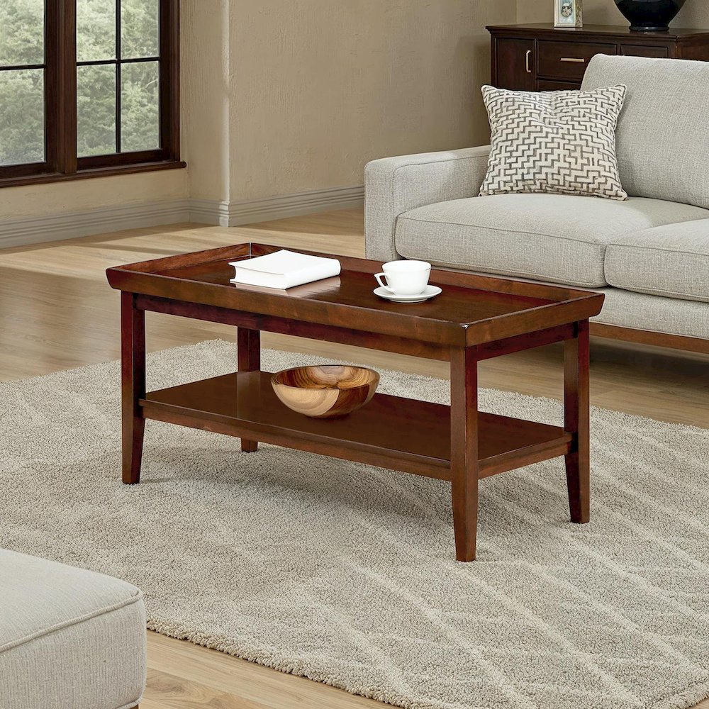 Ledgewood Coffee Table with Shelf. Picture 2
