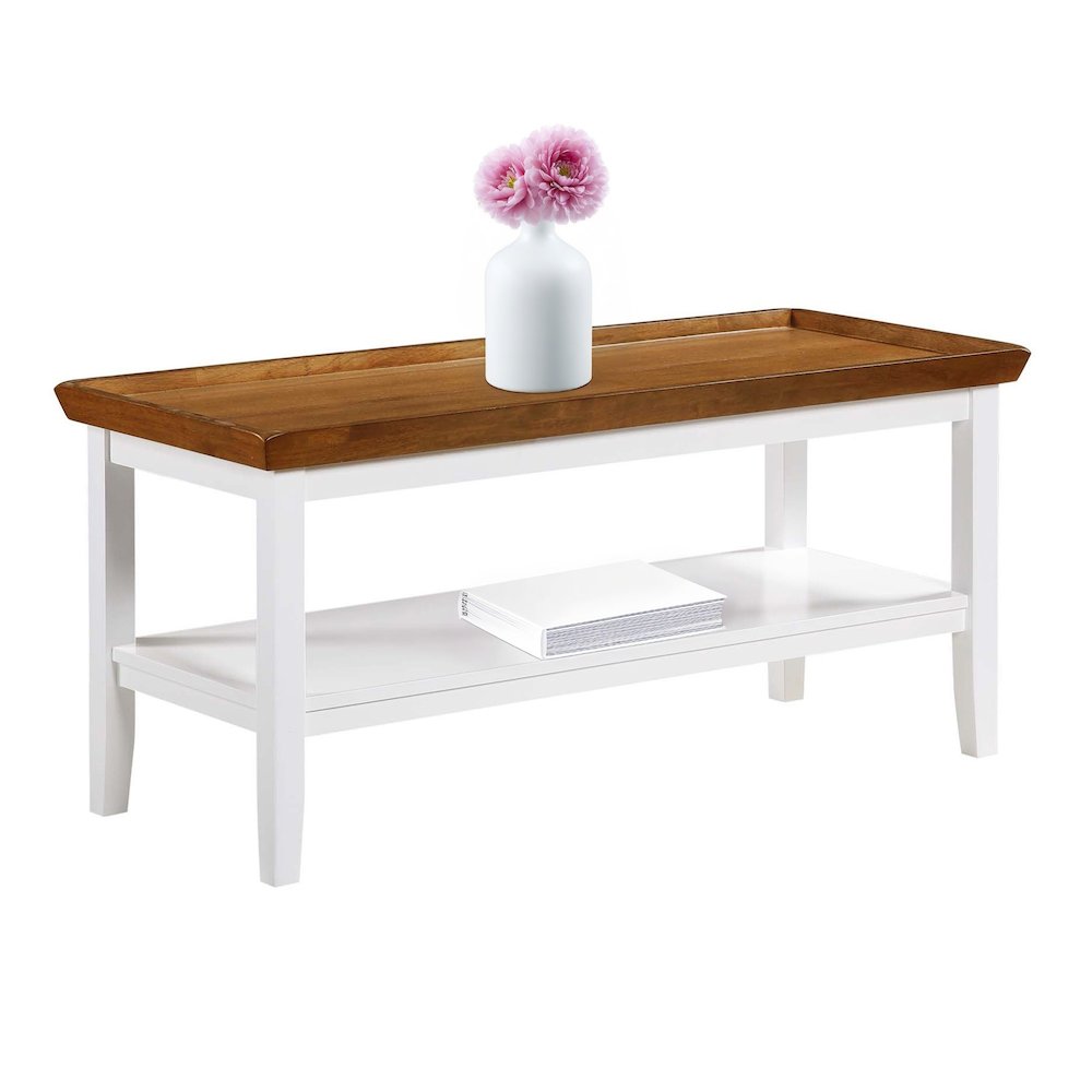 Ledgewood Coffee Table with Shelf. Picture 3