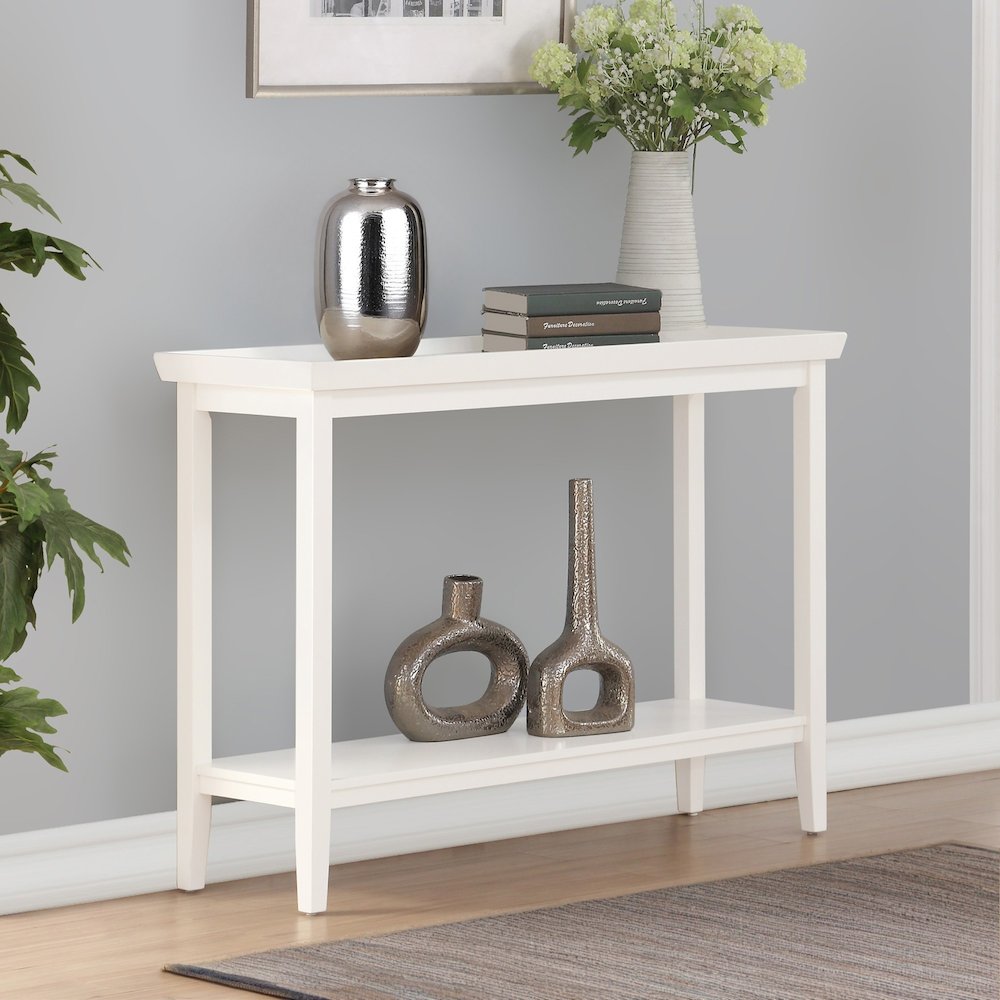 Ledgewood Entryway Hall Console Table with Shelf. Picture 2