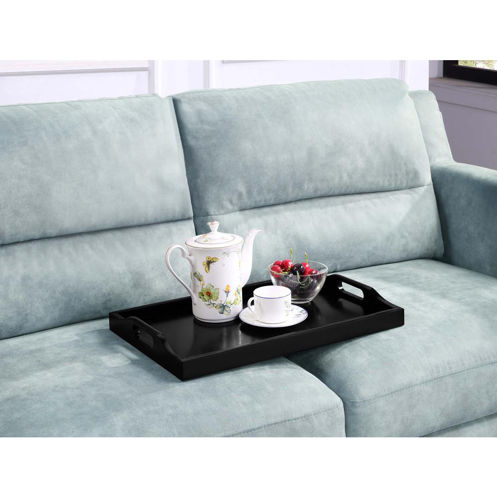 Designs2Go Serving Tray, Black. Picture 3