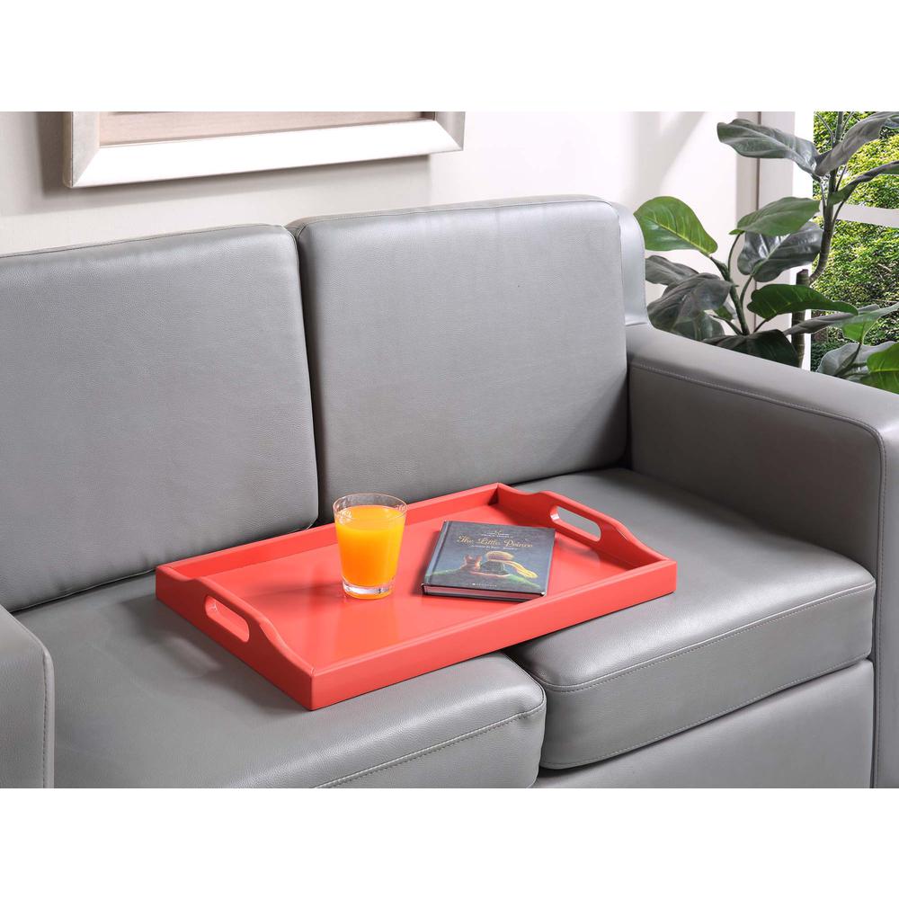 Designs2Go Serving Tray, Coral. Picture 3