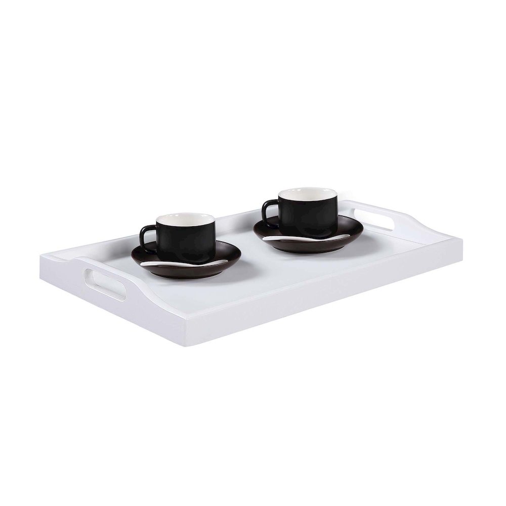 Designs2Go Serving Tray, White. Picture 3