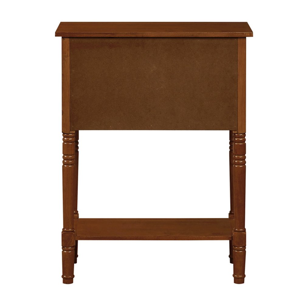 Kendra 3 Drawer Hall Table with Shelf. Picture 6