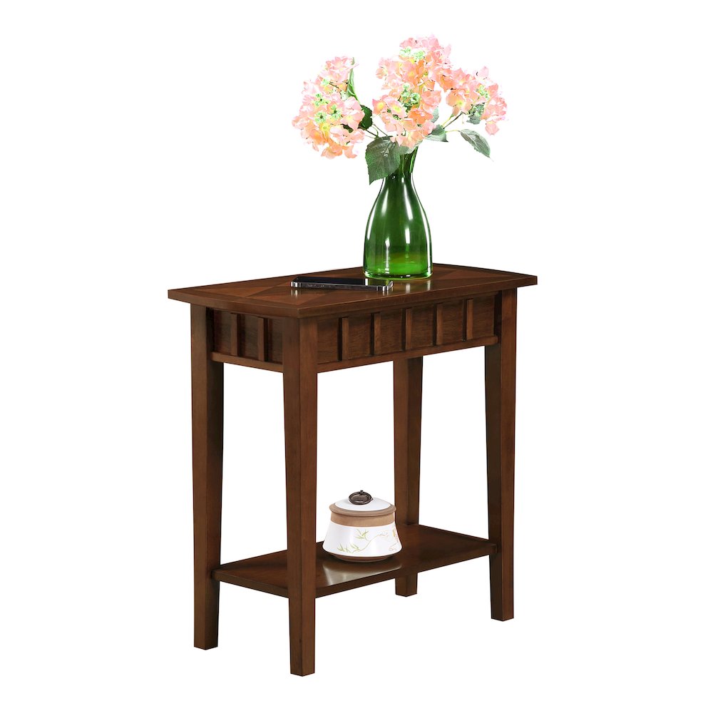 Dennis End Table with Shelf. Picture 3