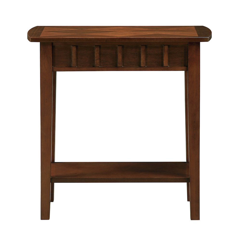 Dennis End Table with Shelf. Picture 5