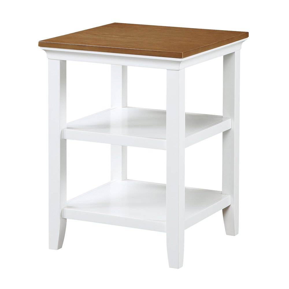 Tribeca End Table with Shelves. Picture 1