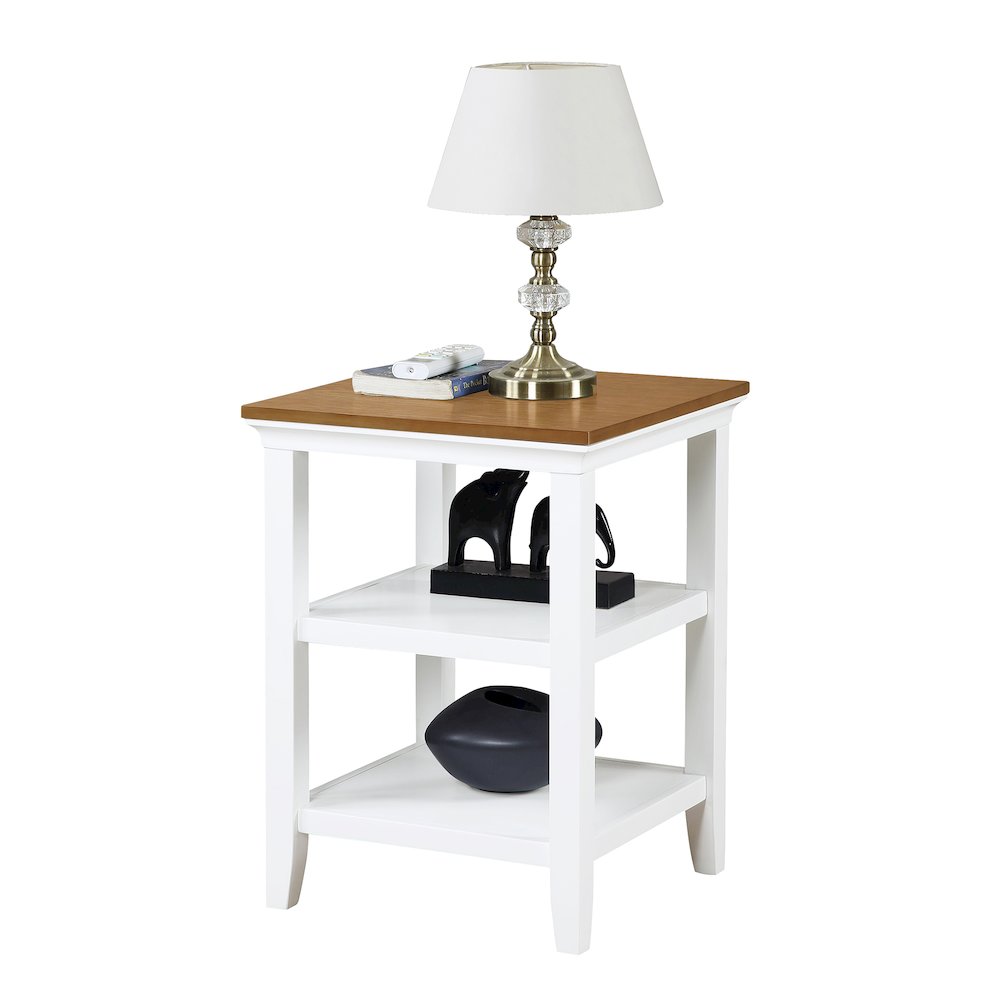 Tribeca End Table with Shelves. Picture 2