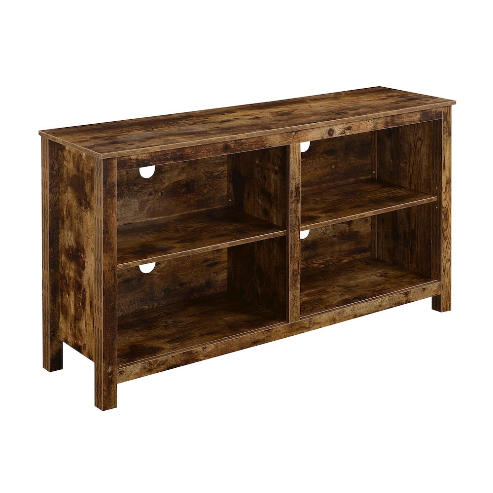 Montana Highboy TV Stand with Shelves for TVs up to 65 Inches. Picture 1