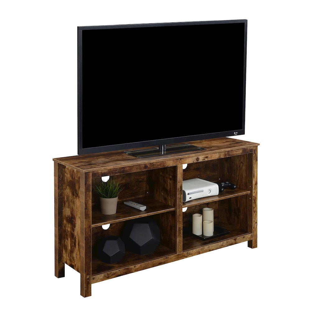 Montana Highboy TV Stand with Shelves for TVs up to 65 Inches. Picture 3