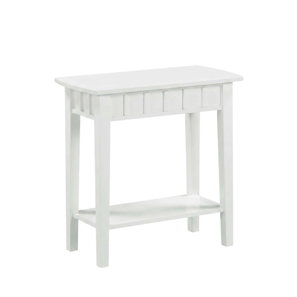 Wooden End Table with Flat Surface for Living Room and Bedroom Use. Picture 1