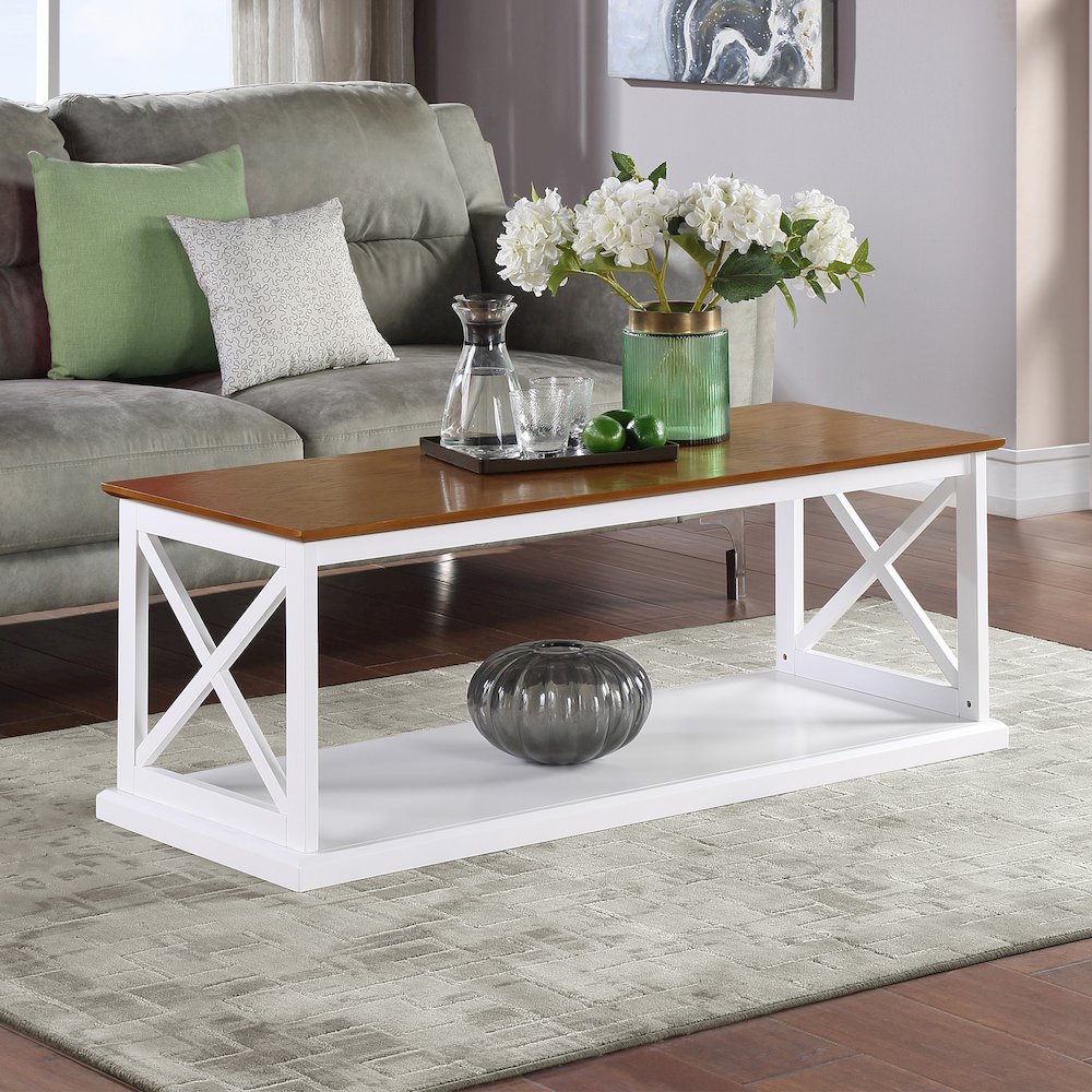 Coventry Coffee Table with Shelf. Picture 2