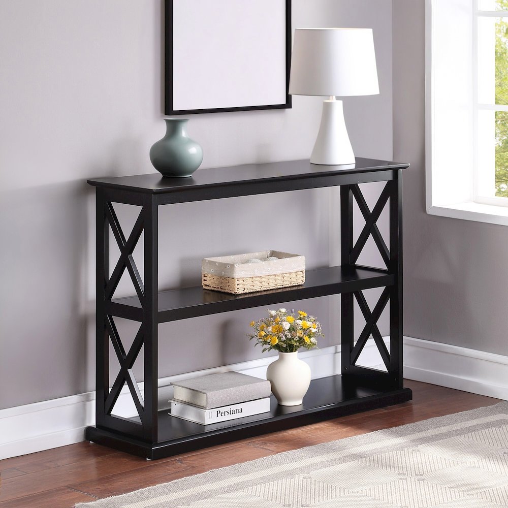 Coventry Console Table with Shelves. Picture 2