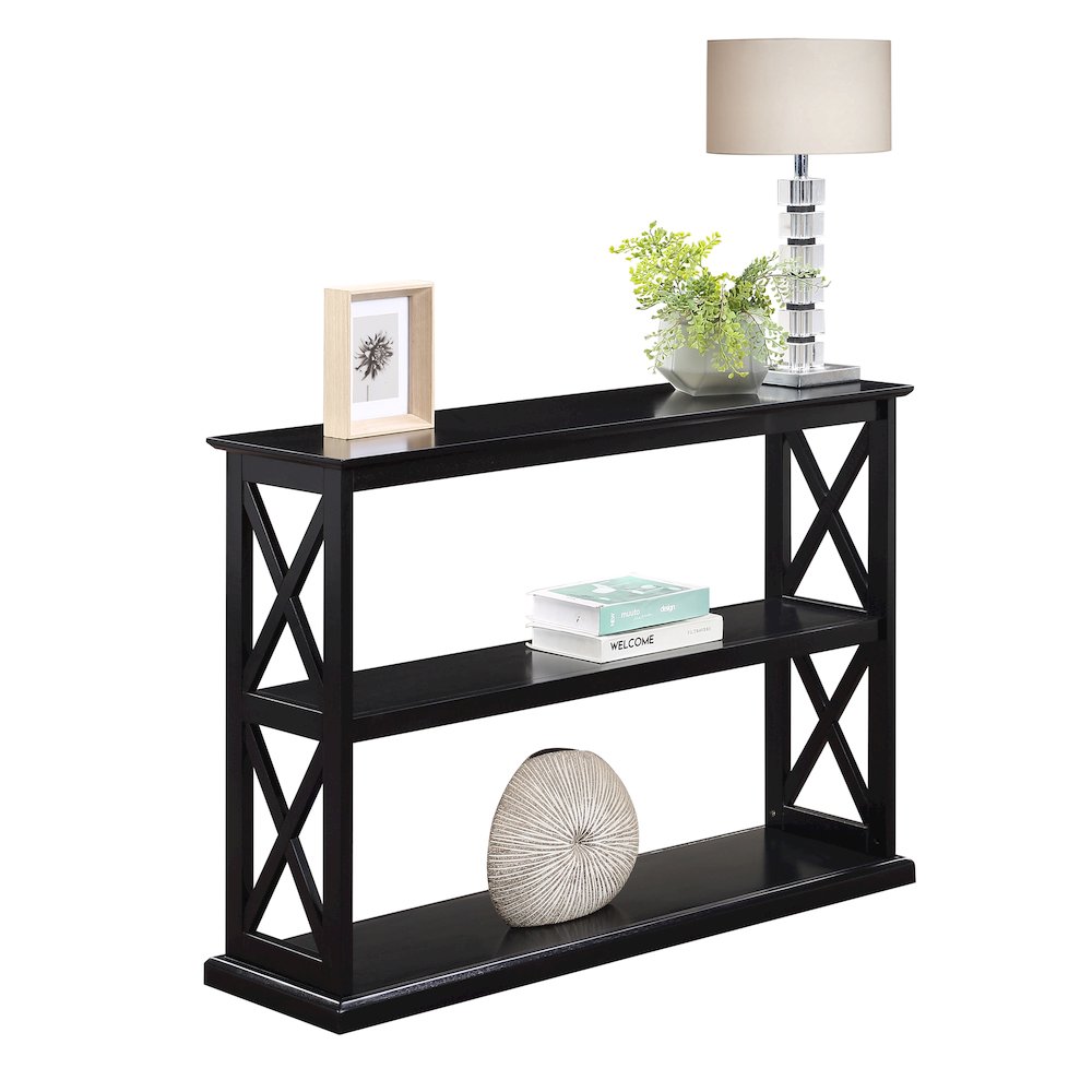 Coventry Console Table with Shelves. Picture 3