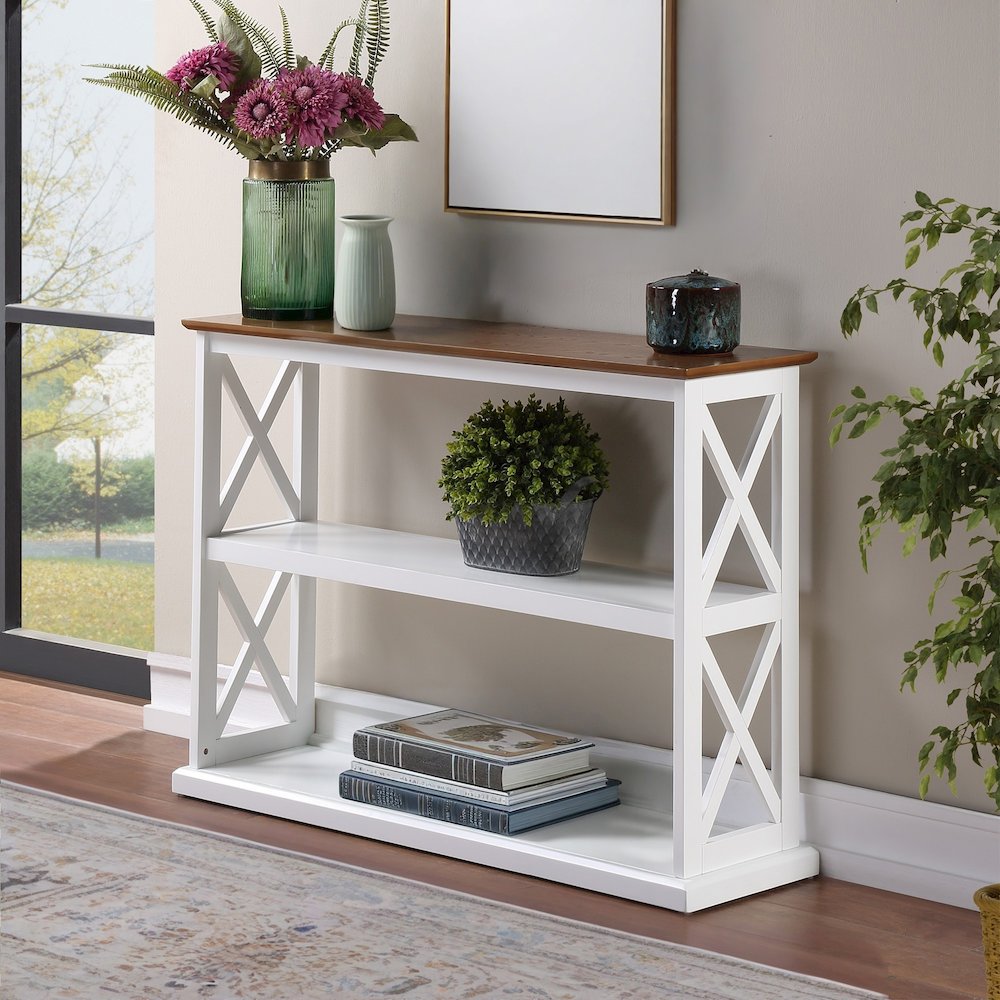 Coventry Console Table with Shelves. Picture 3