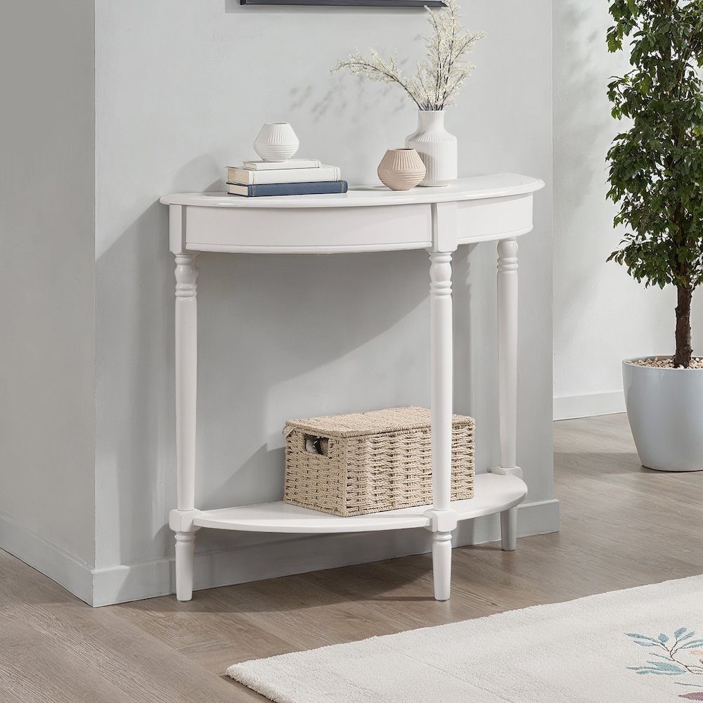 French Country Entryway Table. Picture 2