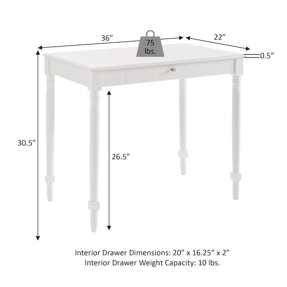 French Country Desk. Picture 6