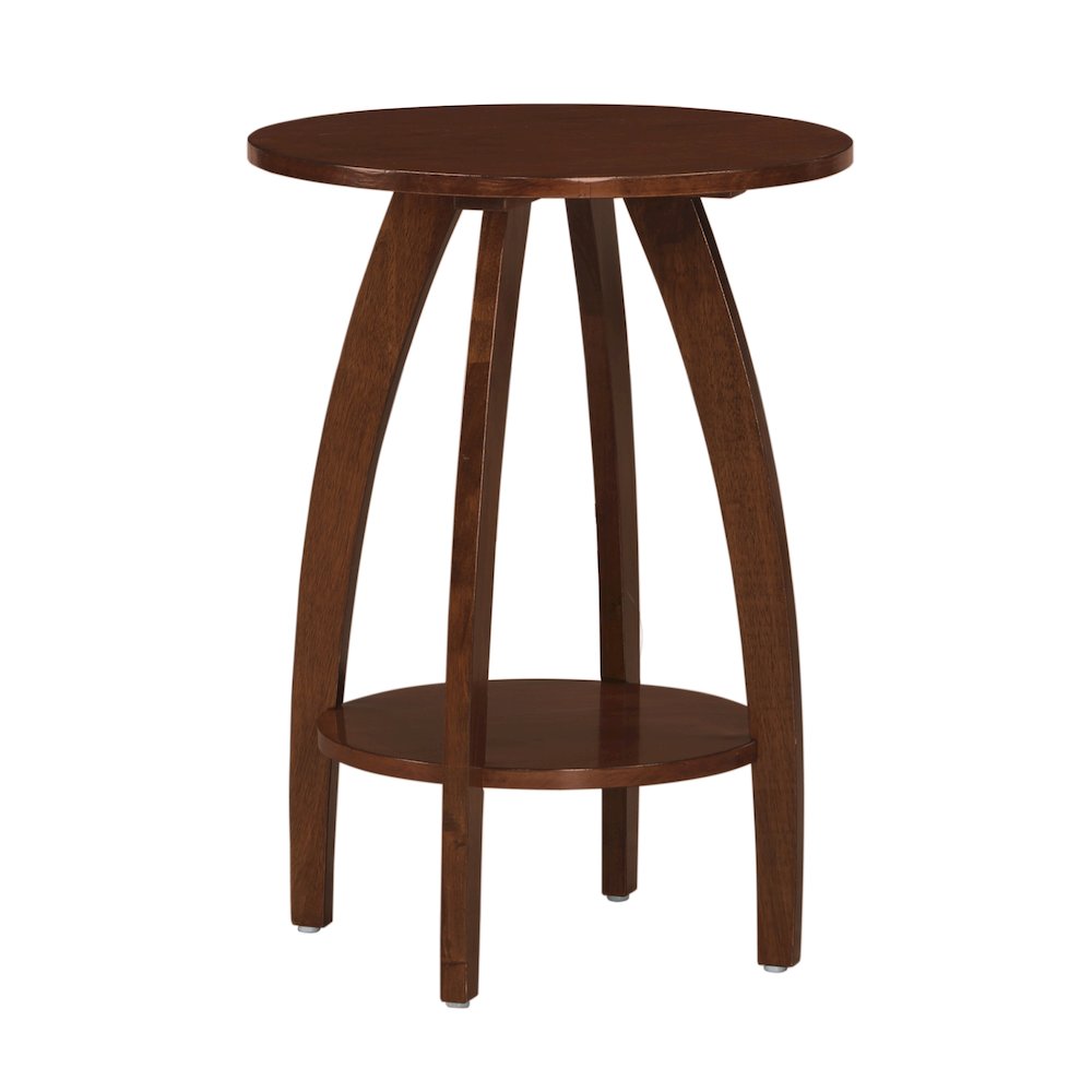 Aldrin End Table with Shelf. Picture 1