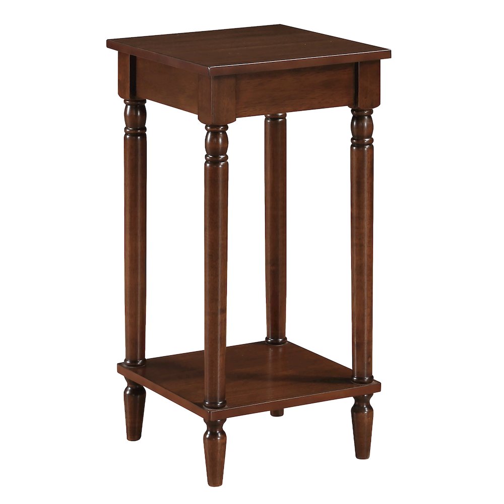 French Country Kim End Table with Shelf. Picture 1