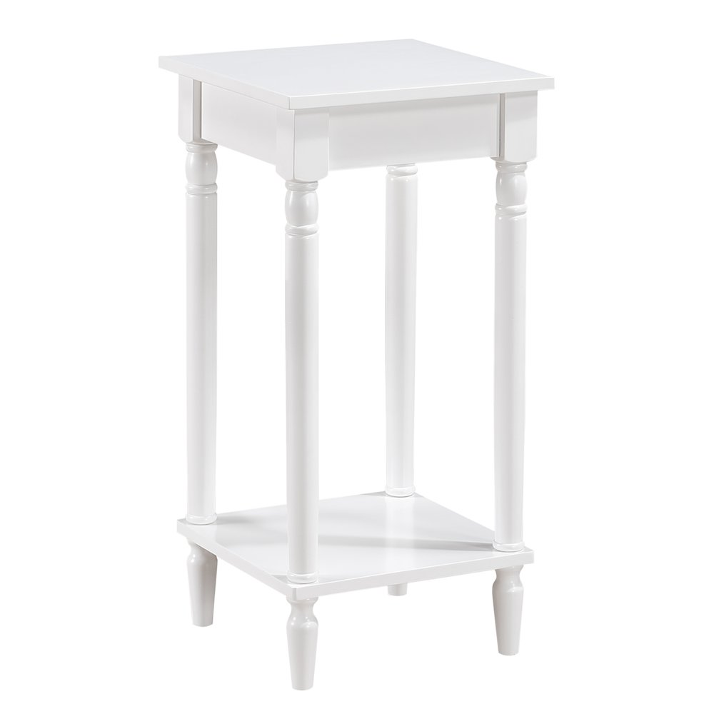 French Country Kim End Table with Shelf. Picture 1