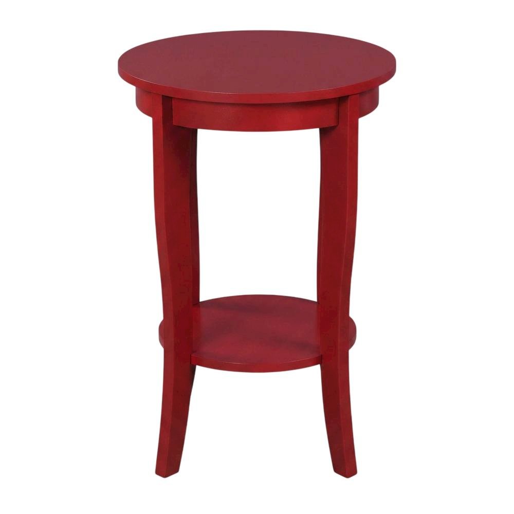 Round End Table with Modern Design and Durable Construction. Picture 1
